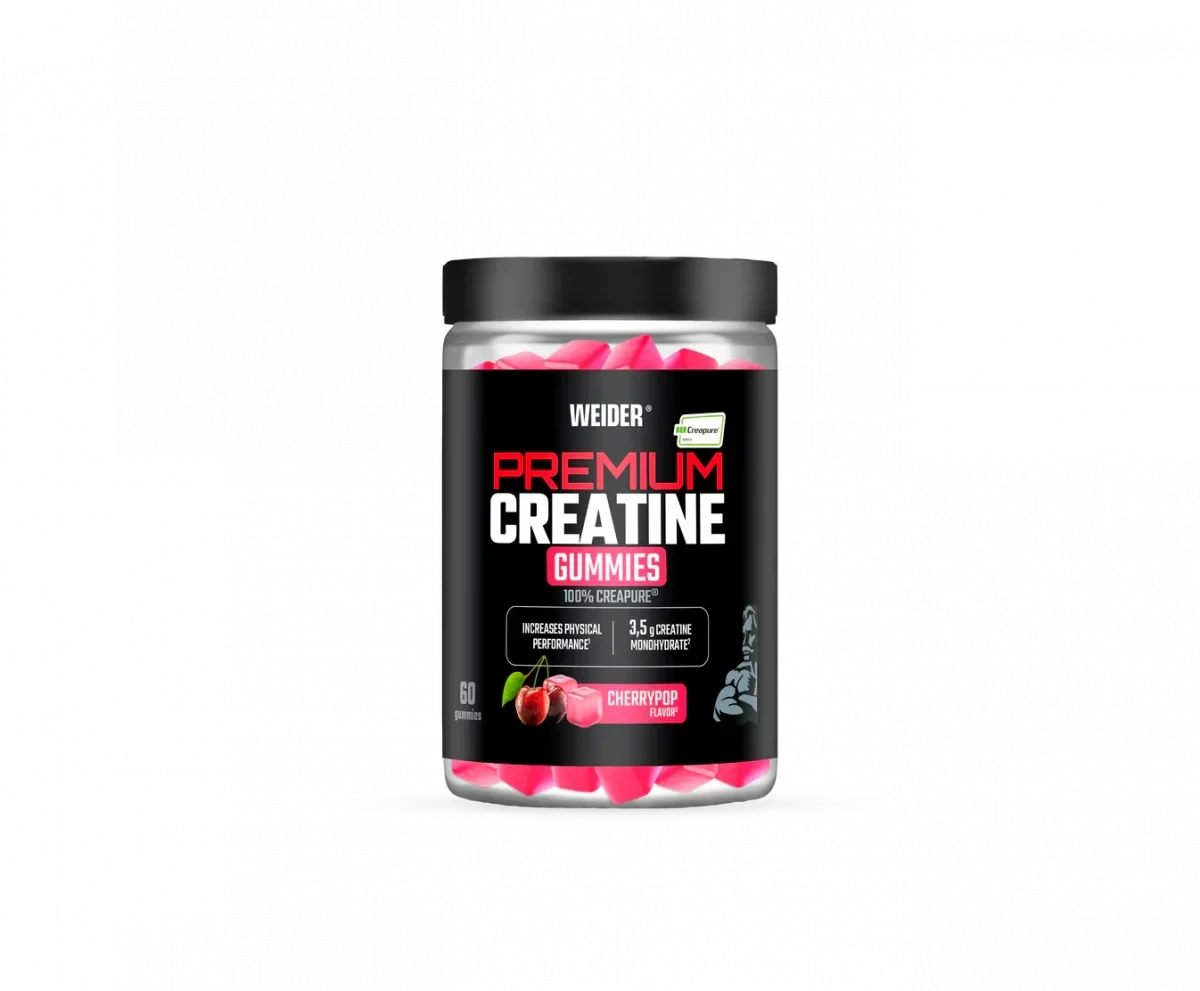 PREMIUM CREATINE CREAPURE 60 GUMMIES CHERRY POP