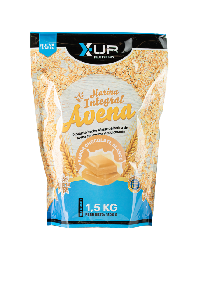 Harina de Avena Chocolate Blanco 1,5kg