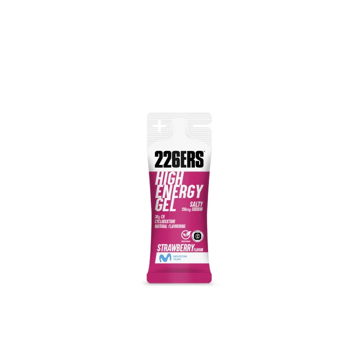 HIGH ENERGY GEL 45G SALTY STRAWBERRY