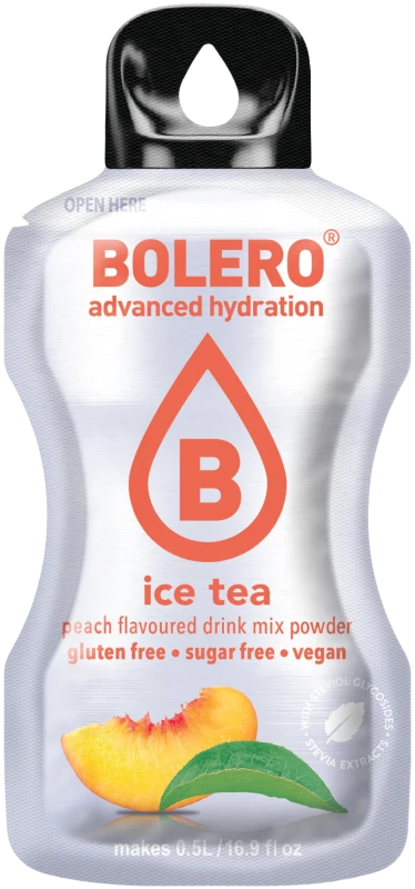 Sobre Bolero Essential Hydration 9g Te Negro Melocoton